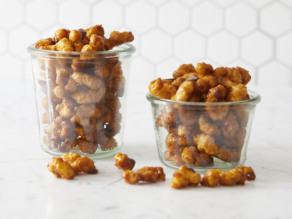 Caramel hotsell puffed corn